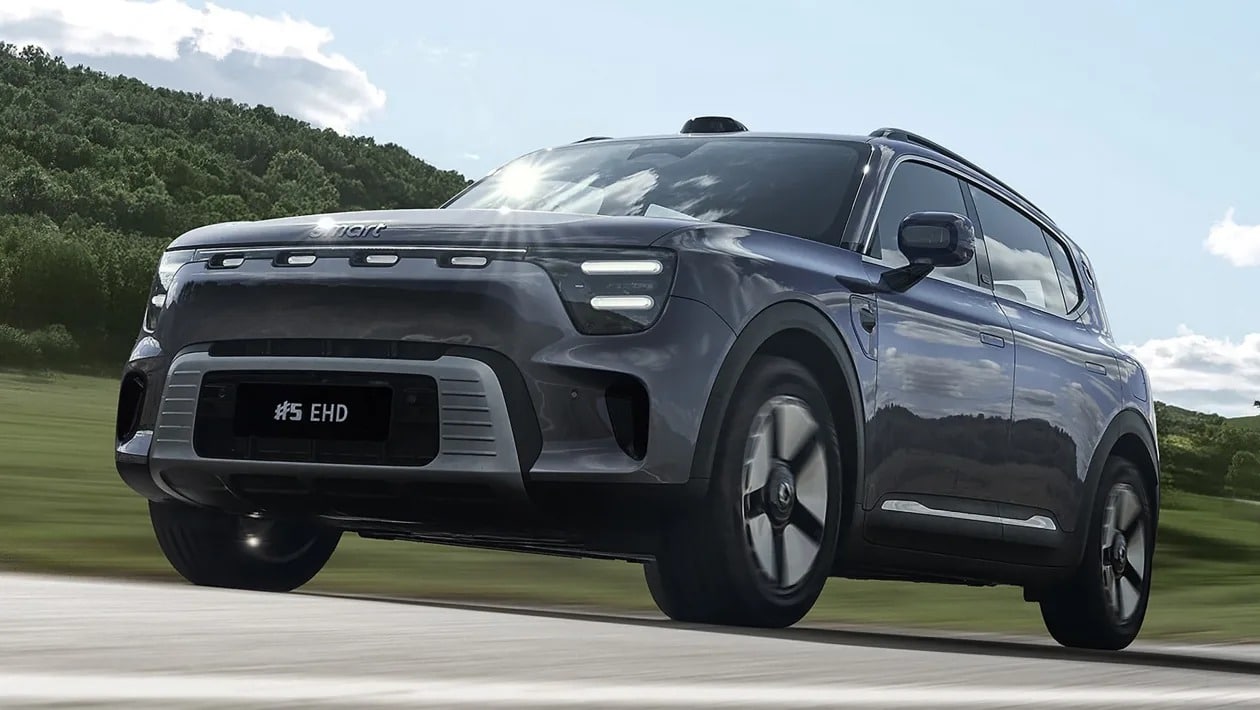 Το νέο PHEV Smart #5 EHD προσφέρει αυτονομία 1600 Km