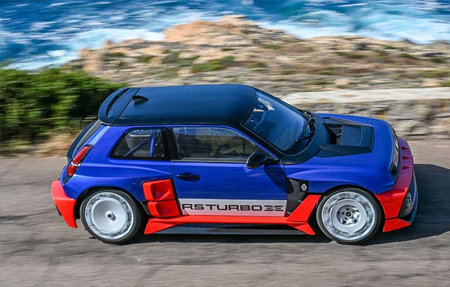 Το Renault 5 Turbo 3E ενθουσιάζει στο Ιστορικό ράλι Γύρου της Κορσικής