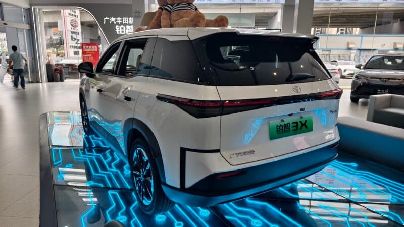 Ντεμπούτο στη Κίνα για το Toyota bZ3X - RHD