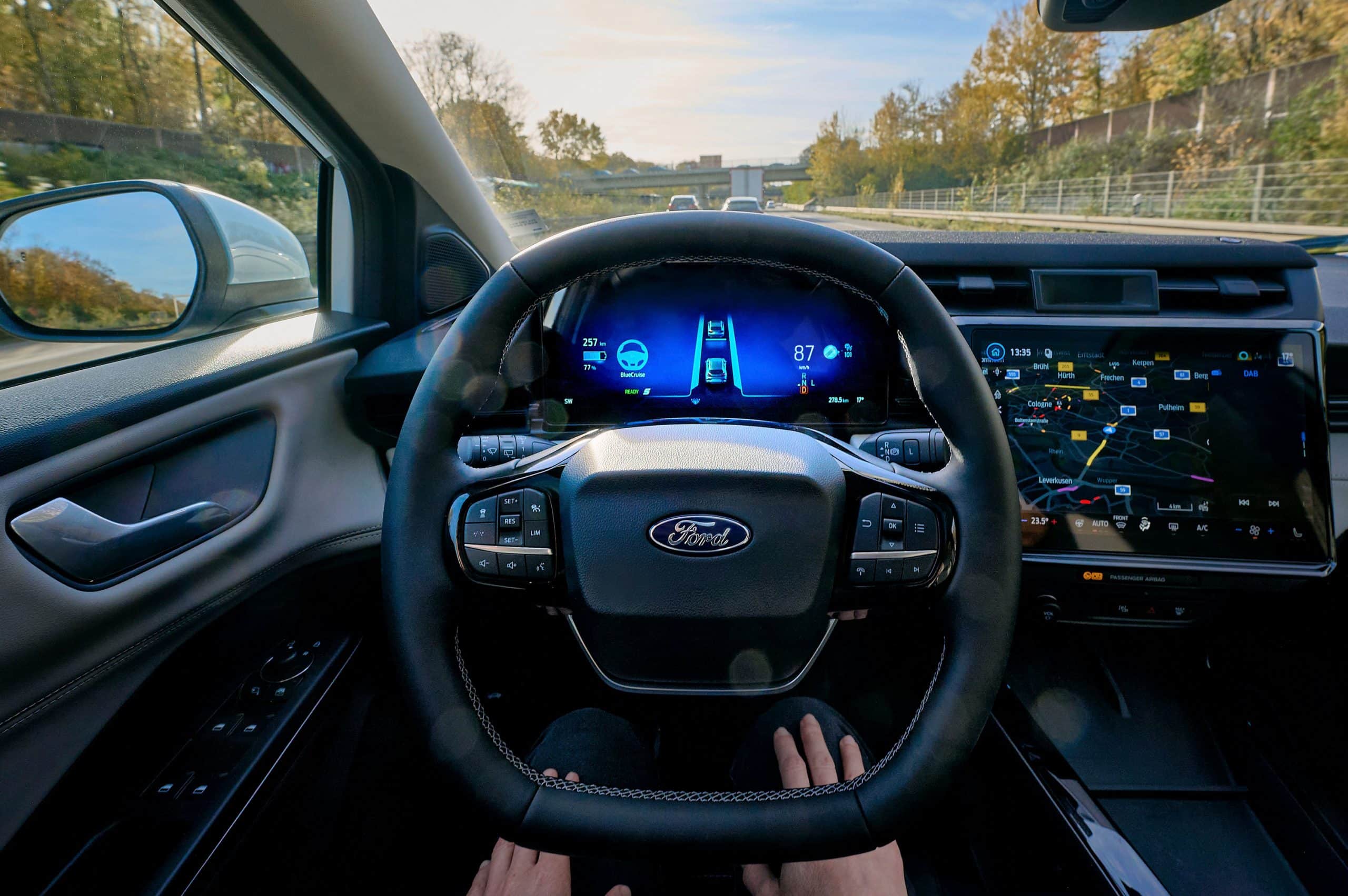 Η προηγμένη τεχνολογία hands-free οδήγησης BlueCruise της Ford