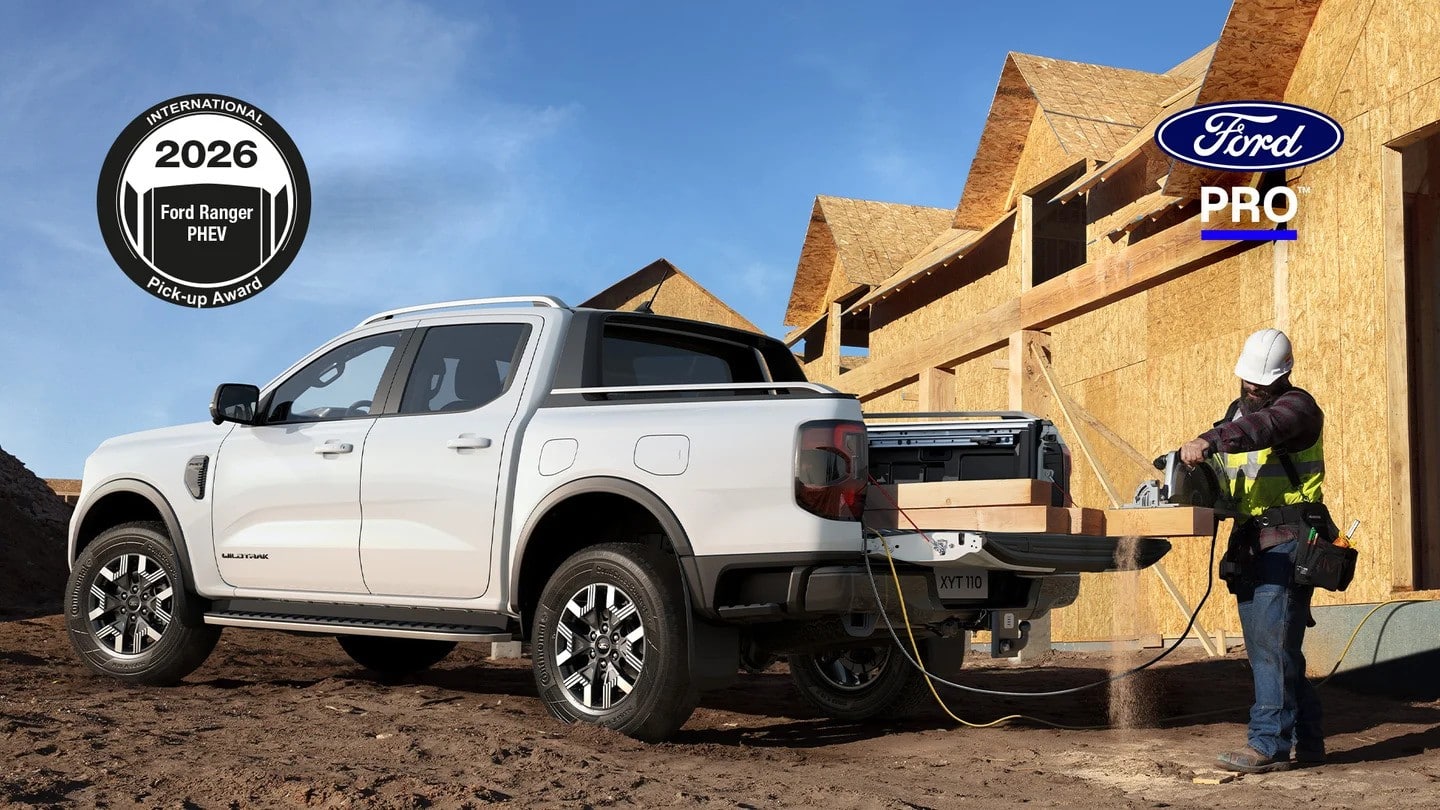 Το νέο Ford Ranger PHEV κατακτά την κορυφαία διάκριση International Pick-up Award