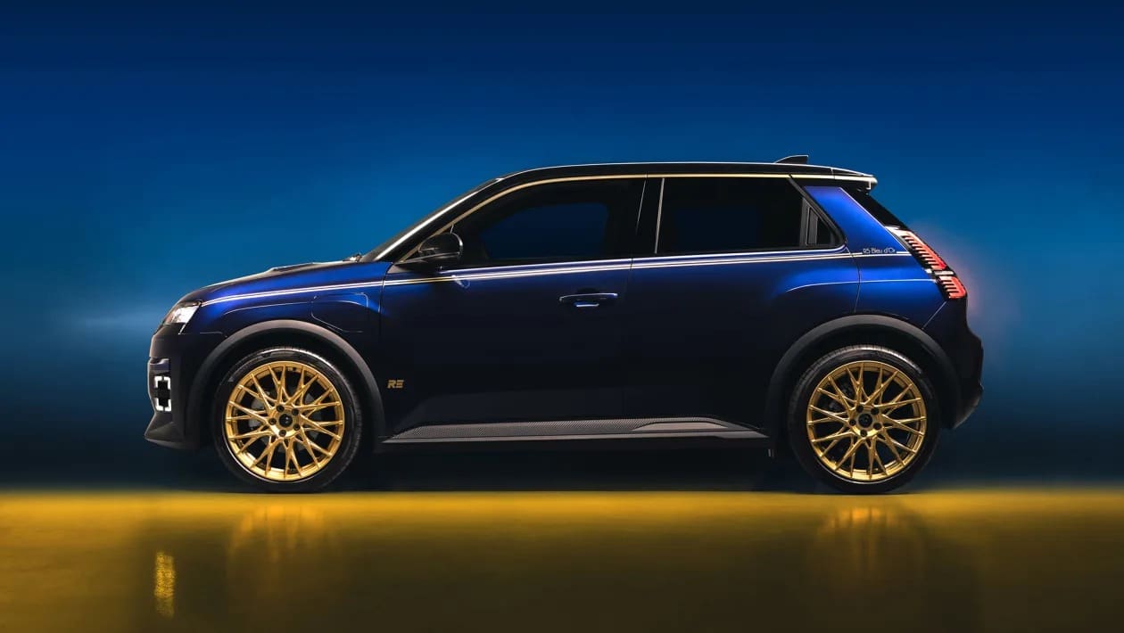 Το νέο Renault 5 Bleu d'Or αποτίει φόρο τιμής στο εμβληματικό Clio Williams