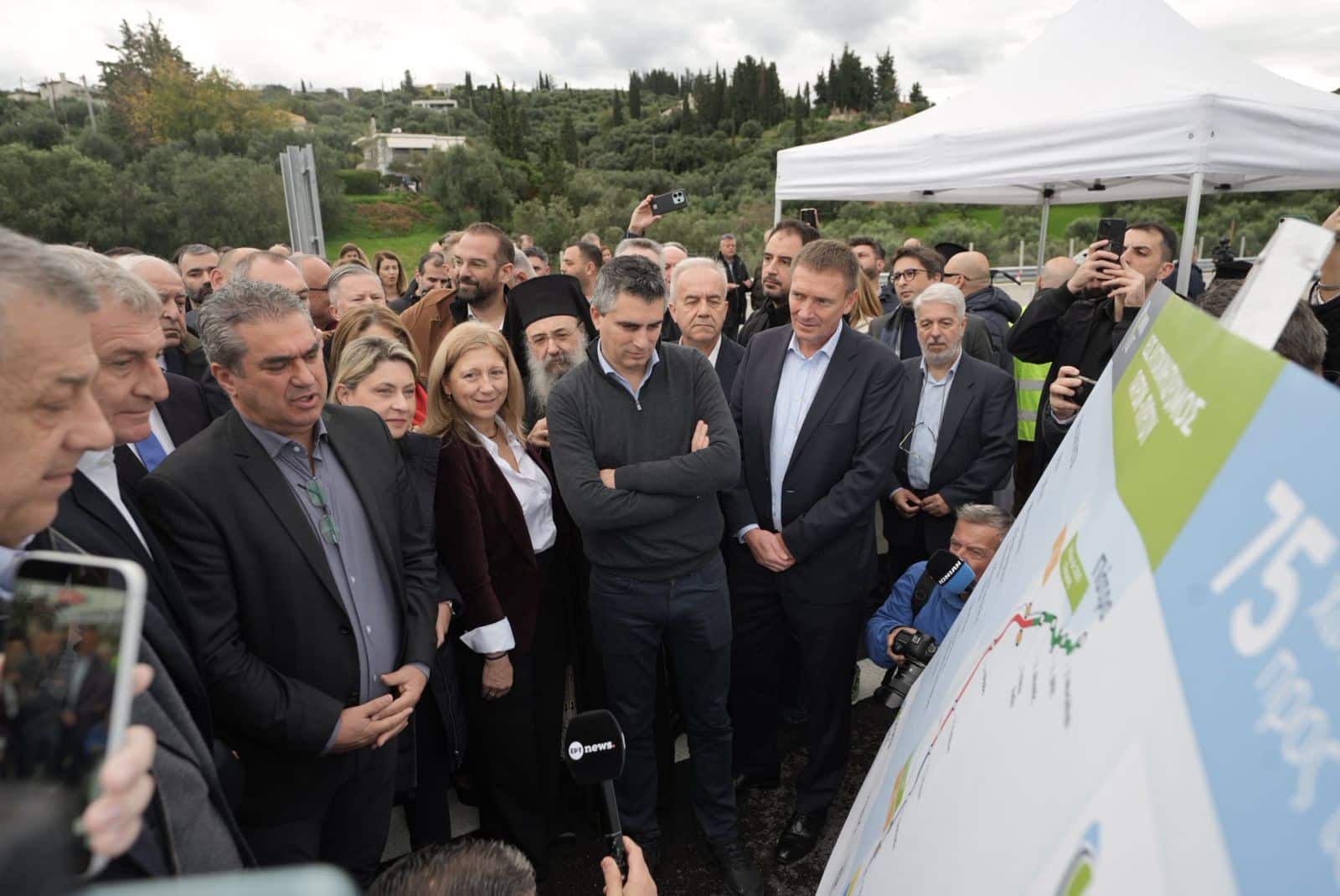 Παραδόθηκε το τελευταίο τμήμα του Αυτοκινητόδρομου Πάτρα – Πύργος