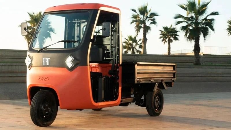 Το ηλεκτρικό τρίκυκλο FIAT TRISS φτάνει στην Ευρώπη με τιμή κάτω από €10.000