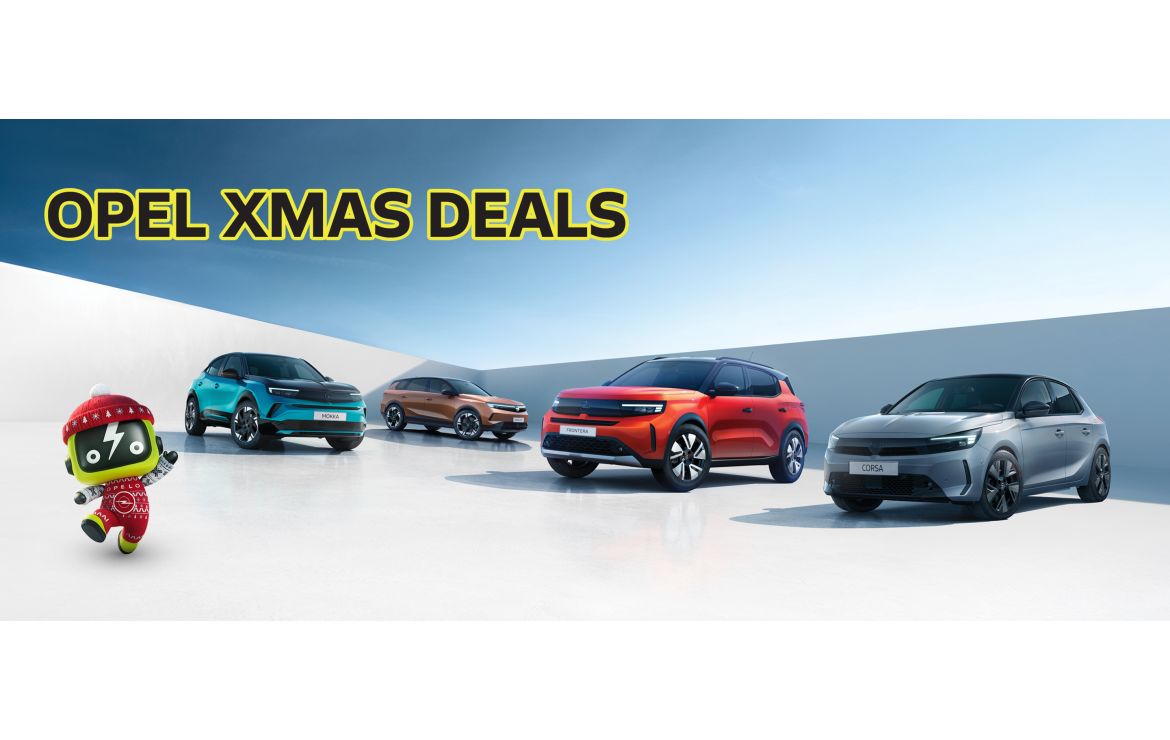 OPEL XMAS DEALS – Τα Χριστούγεννα έρχονται νωρίτερα, με μοναδικές προσφορές από την Opel