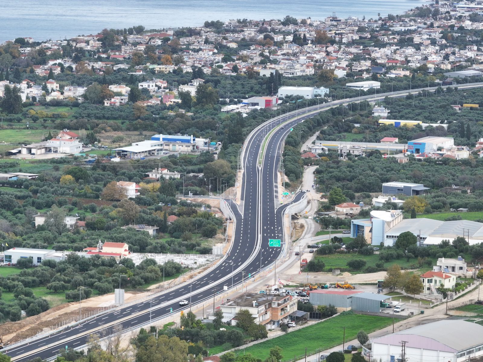 Παραδόθηκε το τελευταίο τμήμα του Αυτοκινητόδρομου Πάτρα – Πύργος