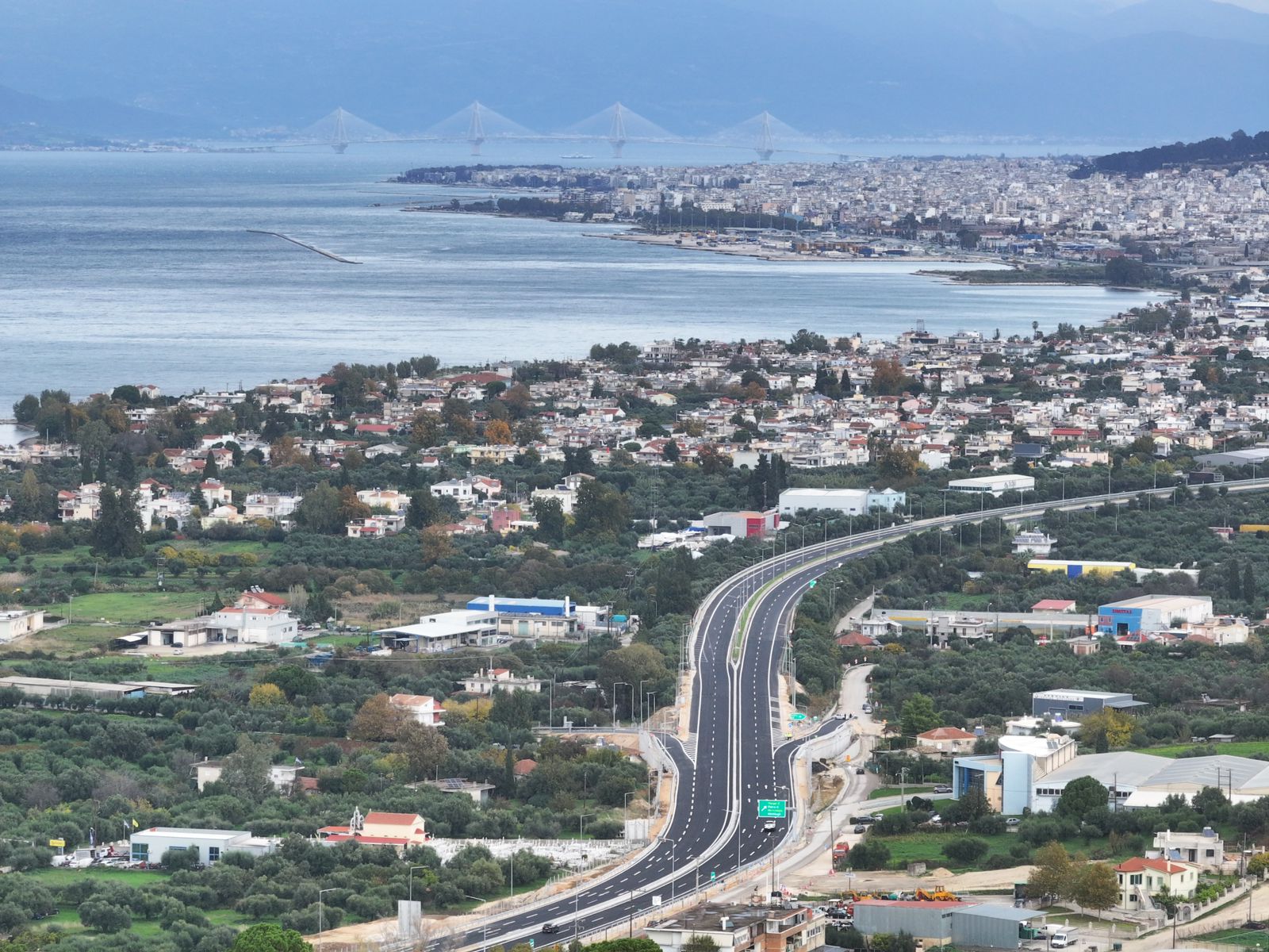 Παραδόθηκε το τελευταίο τμήμα του Αυτοκινητόδρομου Πάτρα – Πύργος