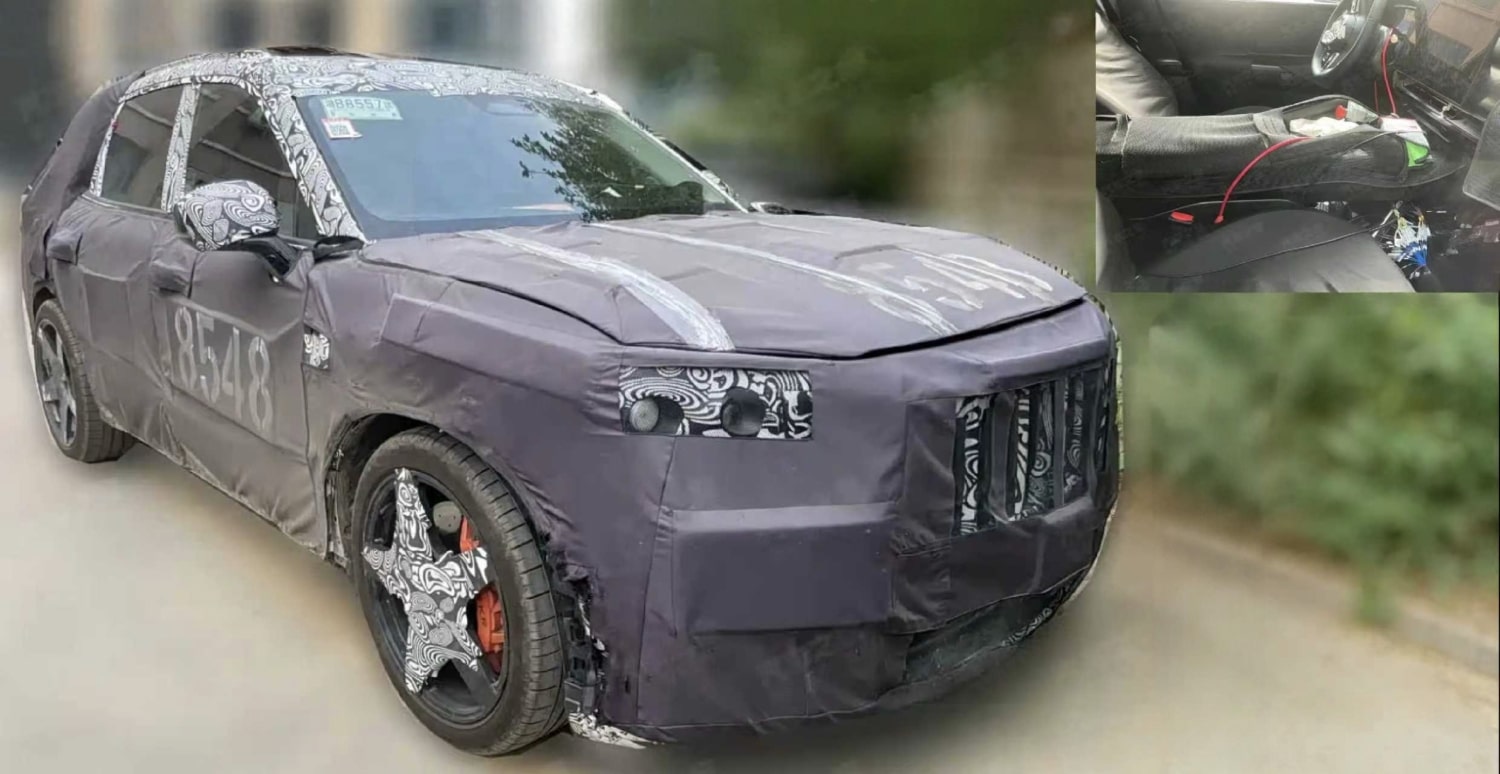 Πρώτες εικόνες από το εσωτερικό του Zeekr 8X