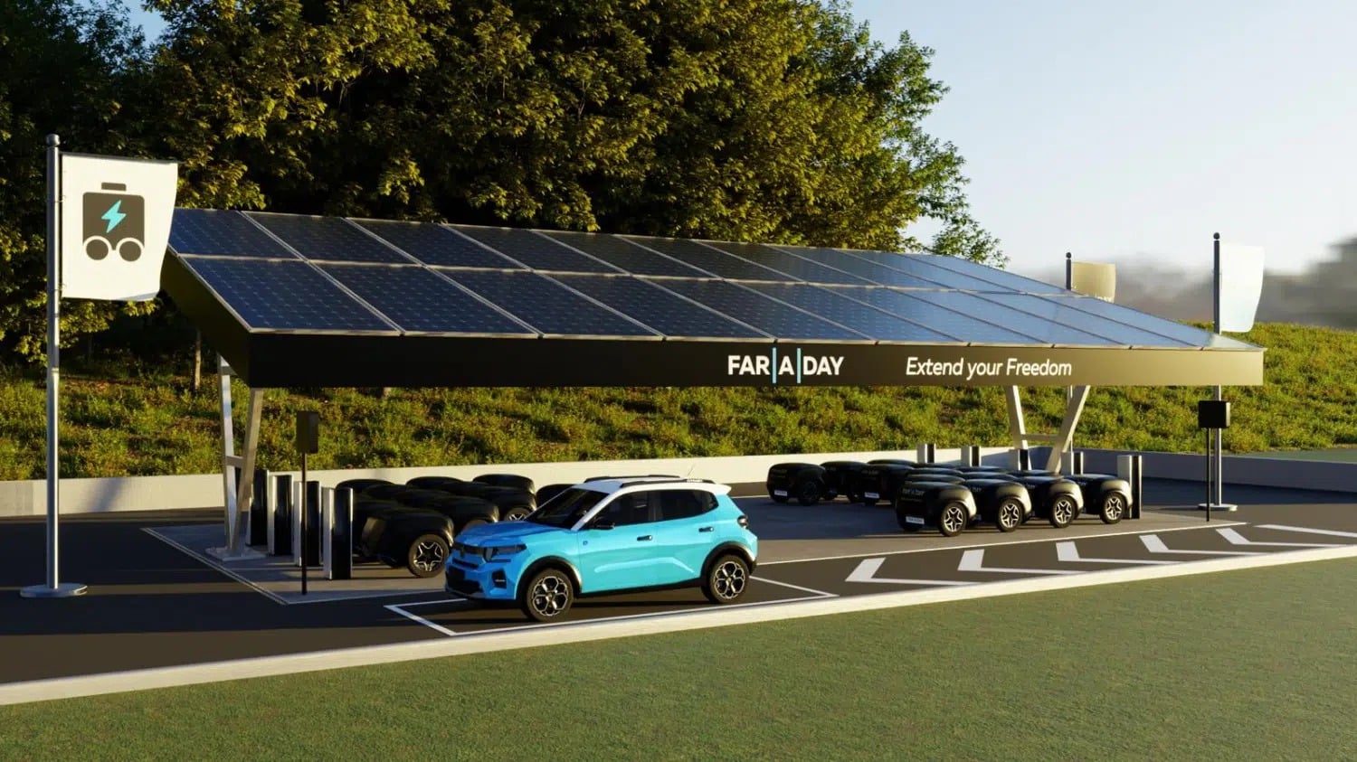 300 χλμ. επιπλέον σε 2 λεπτά με τρέιλερ επέκτασης αυτονομίας! 