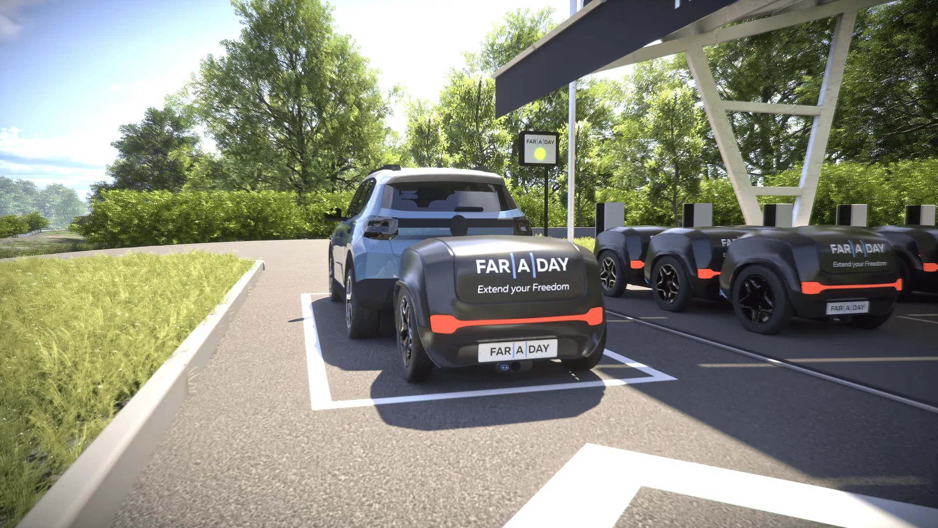 300 χλμ. επιπλέον σε 2 λεπτά με τρέιλερ επέκτασης αυτονομίας!