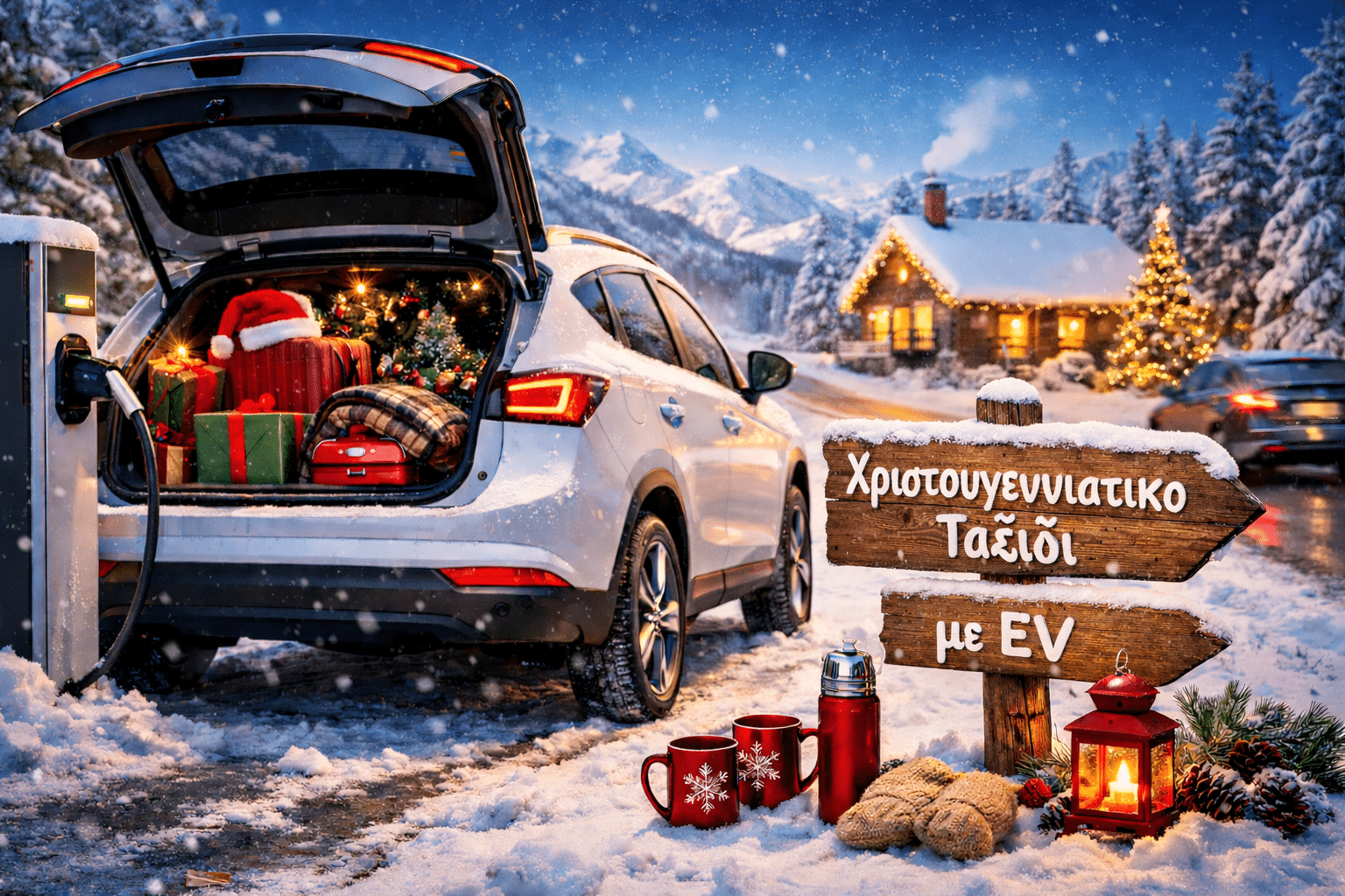 Χριστουγεννιάτικο ταξίδι με EV: Τι πρέπει να κάνεις;