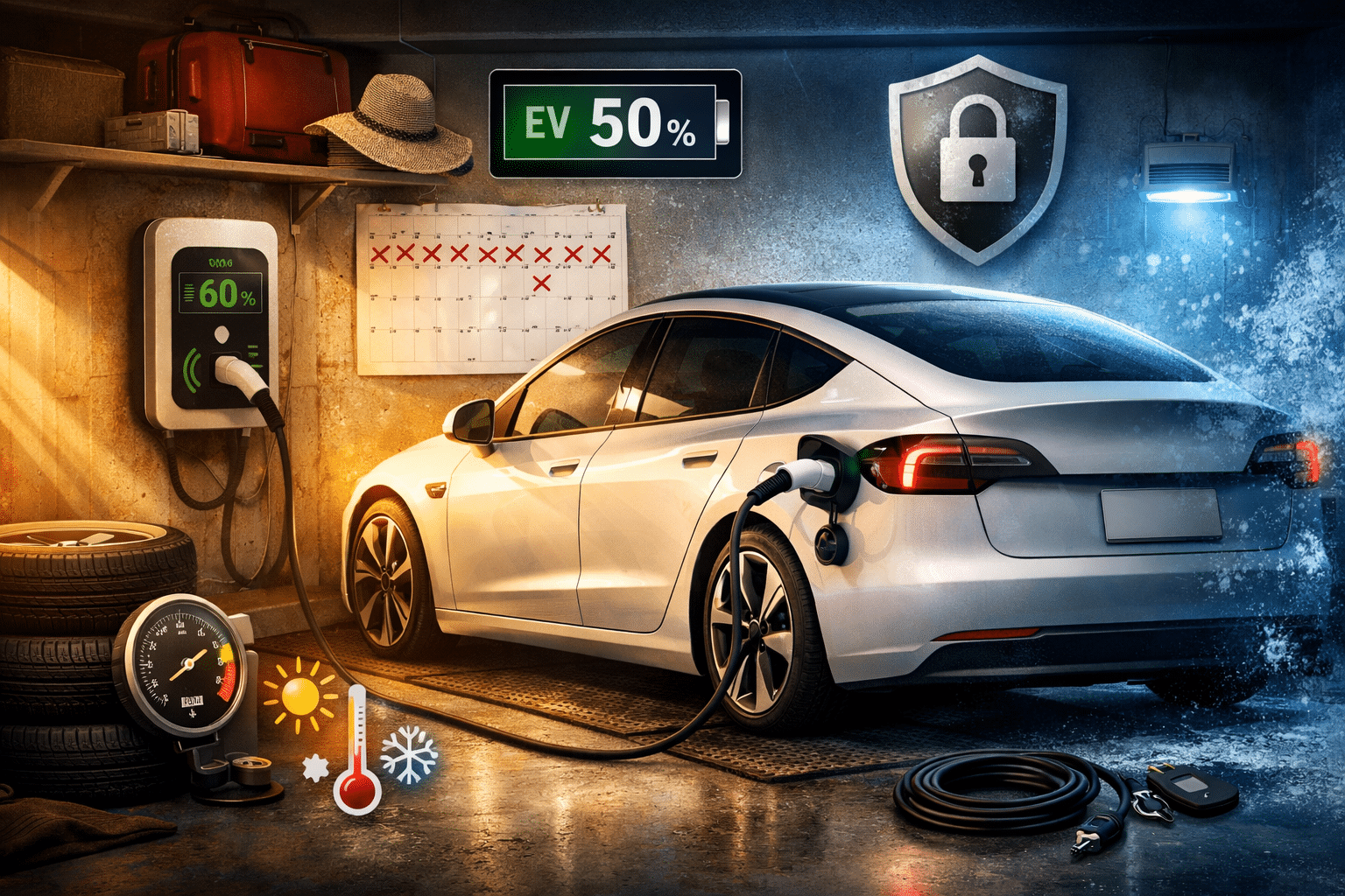 Αφήνεις το EV σου για καιρό παρκαρισμένο;