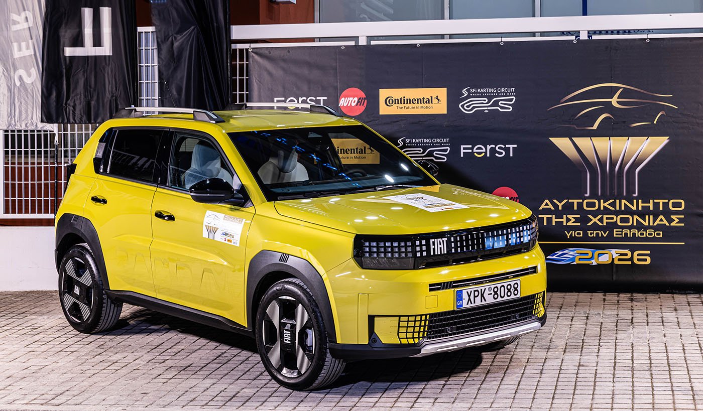 Το FIAT Grande Panda ψηφίστηκε «Αυτοκίνητο Της Χρονιάς 2026» για την Ελλάδα
