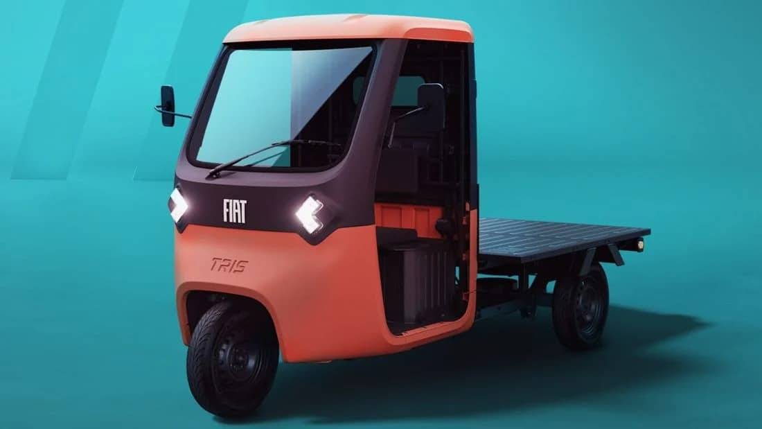 Το ηλεκτρικό τρίκυκλο FIAT TRISS φτάνει στην Ευρώπη με τιμή κάτω από €10.000