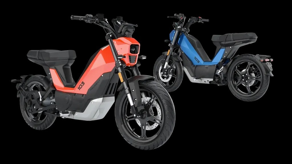 Το κλασικό δίκυκλο 103 της Peugeot ετοιμάζεται να μπεί στη πρίζα