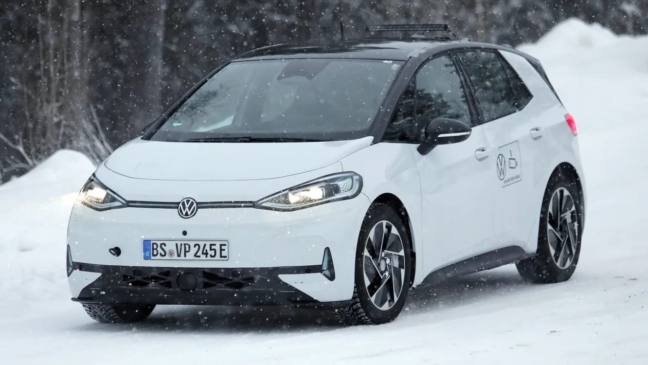 Το νέο αναβαθμισμένο Volkswagen ID.3 αποκαλύφθηκε σε δοκιμές