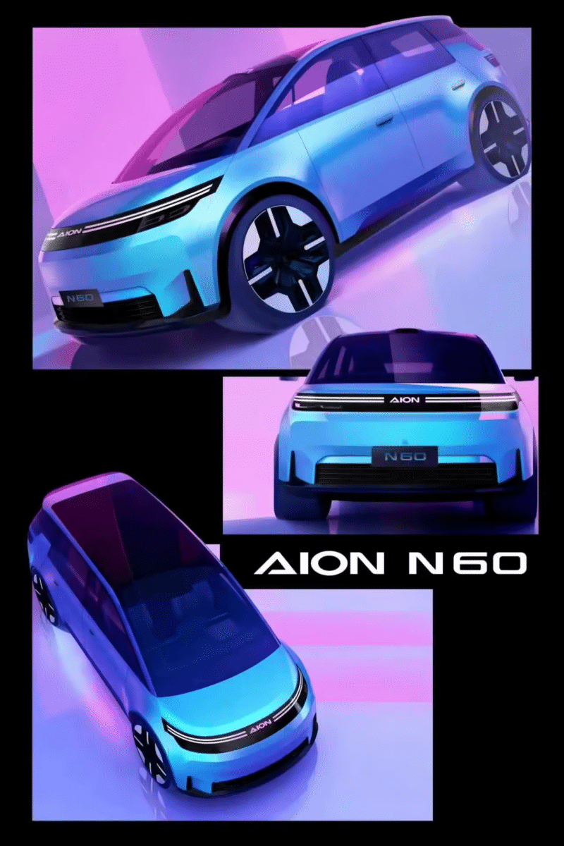 Αποκαλύφθηκαν τα σκίτσα σχεδίασης του GAC Aion N60: Έργο του πρώην σχεδιαστή της BMW, Benoit Jacob