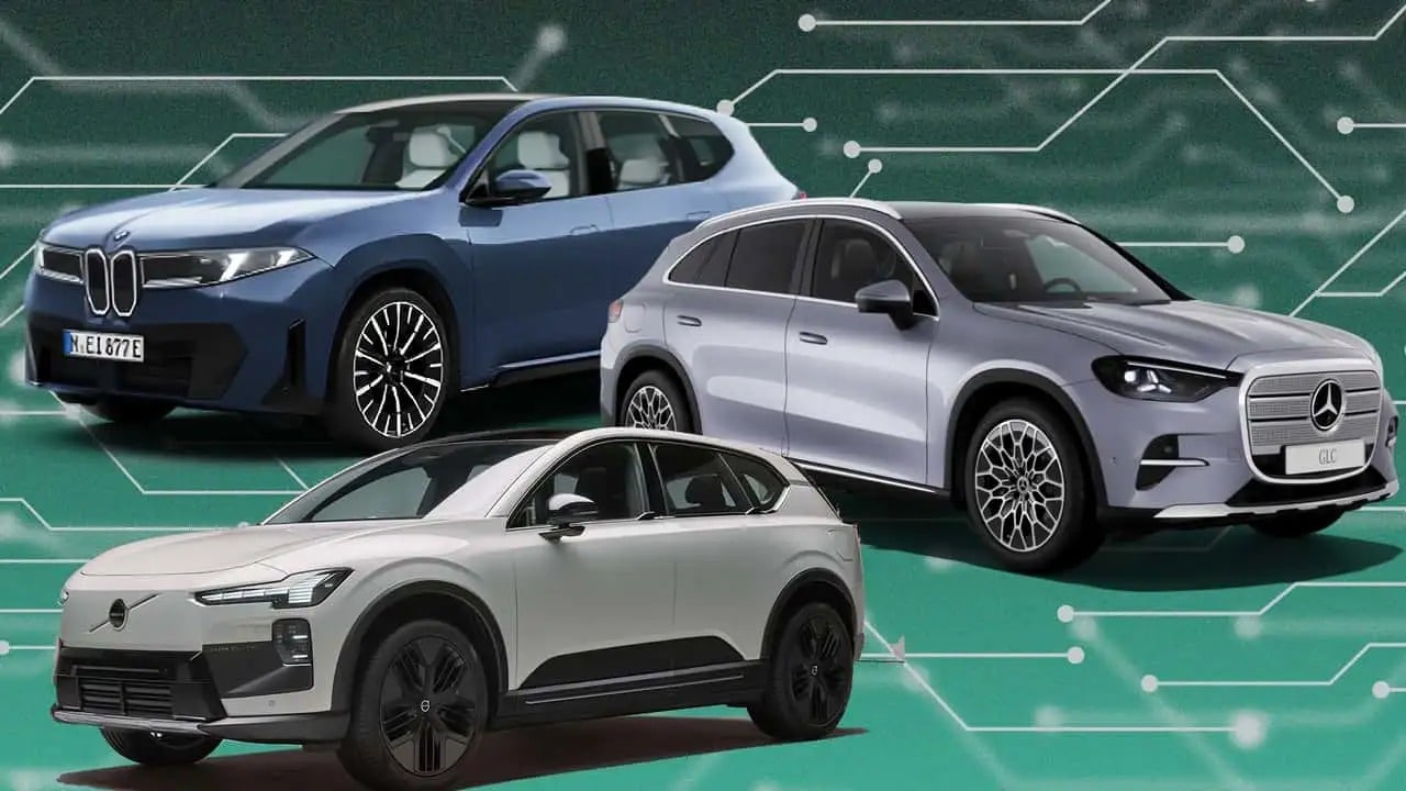 Volvo EX60 vs BMW iX3, Mercedes GLC EV και Audi Q6 E-Tron