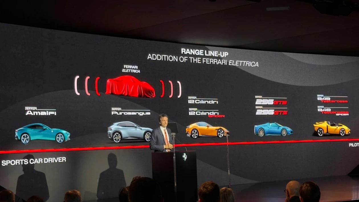 Πρώτες εικόνες από το εσωτερικό της νέας ηλεκτρικής Ferrari Luce