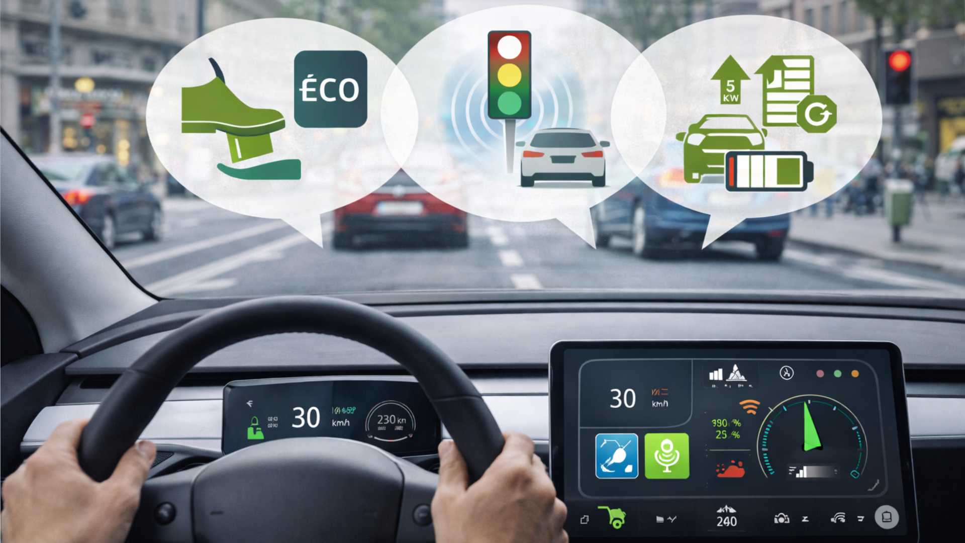 EV στην πόλη: πώς οδηγείς για να μην ανεβαίνει η κατανάλωση;