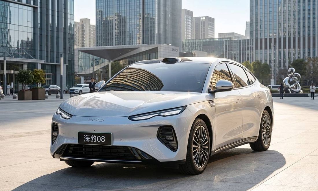 Το BYD Seal 08 έρχεται με 1.000 Km αυτονομίας και φόρτιση σε μόλις 5'