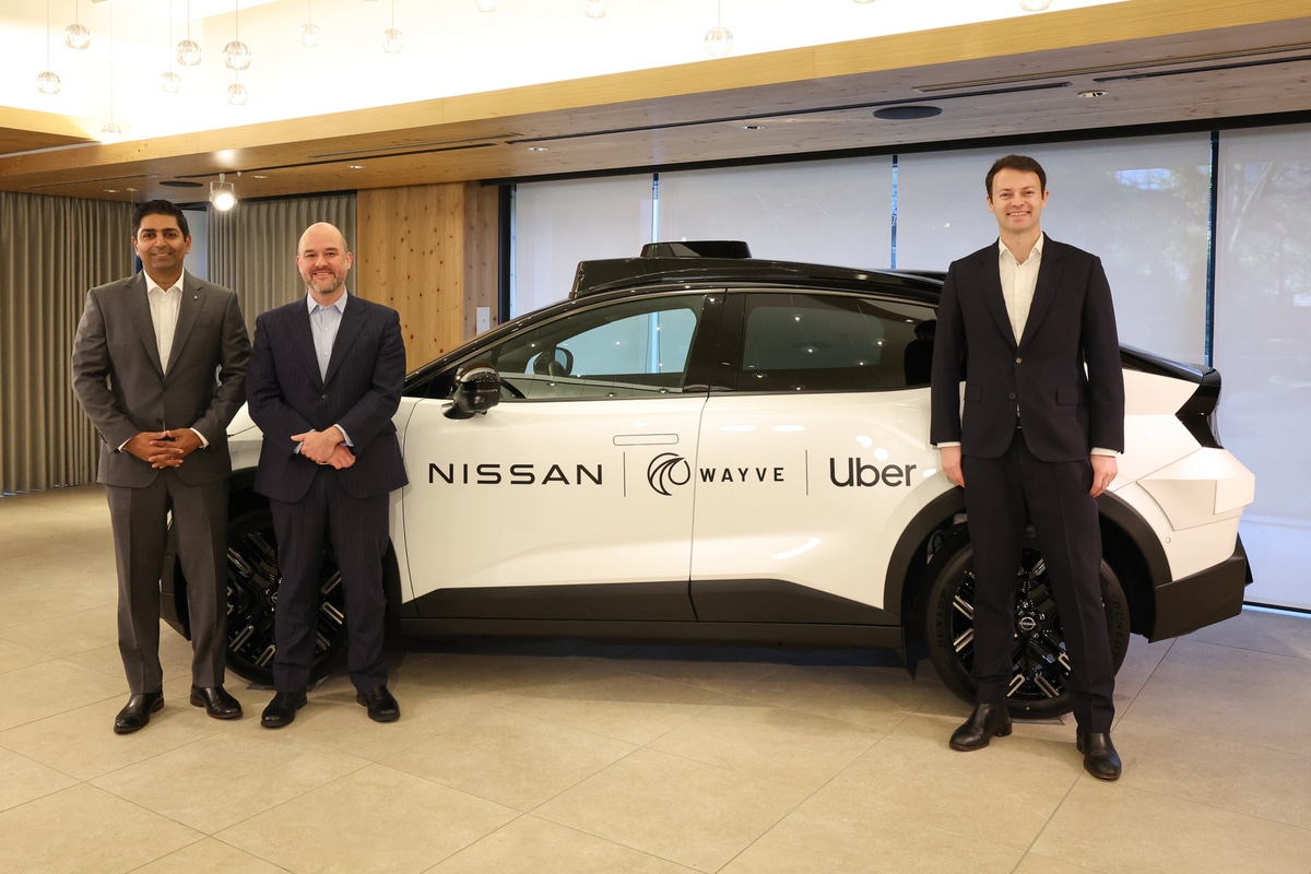 Nissan, Wayve και Uber ενώνουν δυνάμεις για την ανάπτυξη ρομποταξί