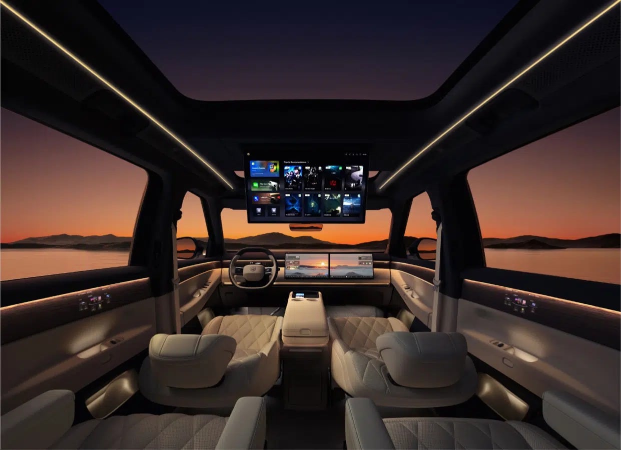 Πρώτες εικόνες από το εσωτερικό του νέου Volkswagen ID. Era 9X