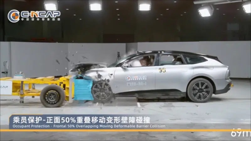 Το AUDI E5 Sportback κέρδισε 5 αστέρια στις δοκιμές πρόσκρουσης C-NCAP