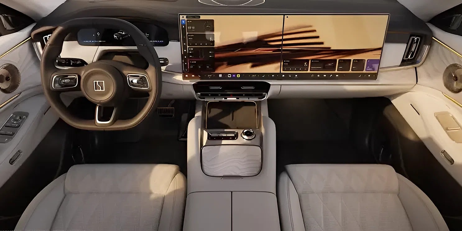 Πρώτες εικόνες από το εσωτερικό του Zeekr 8X των 1.400 PS