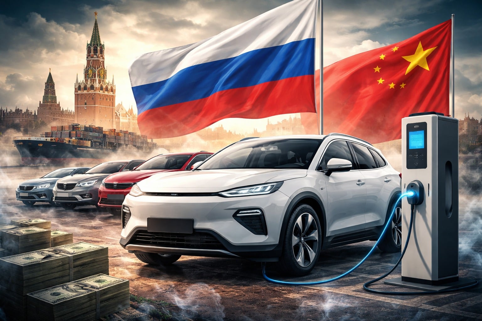 Ηλεκτρικά αυτοκίνητα στη Ρωσία: Πώς οι κυρώσεις έφεραν «έκρηξη» κινεζικών EV και μια αγορά-φάντασμα