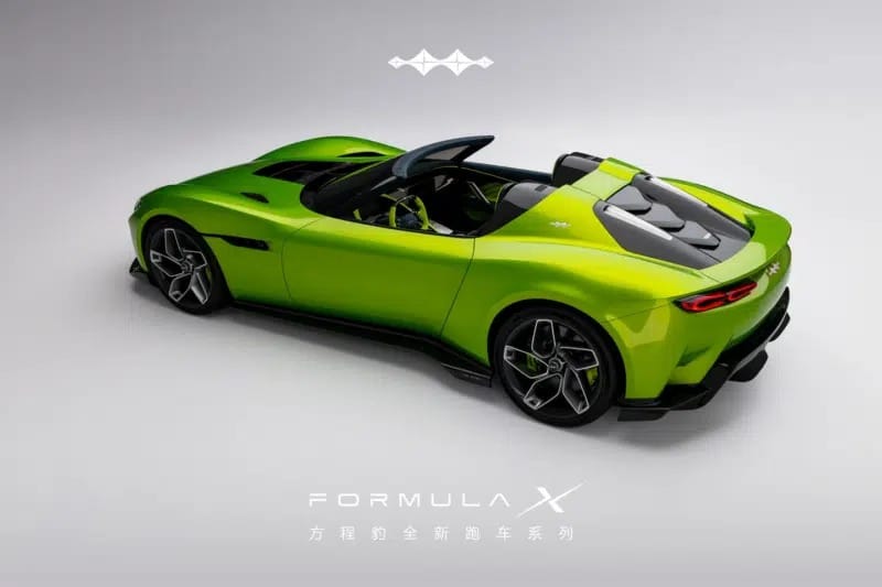 Η BYD μπαίνει δυνατά στα supercars με το Formula X