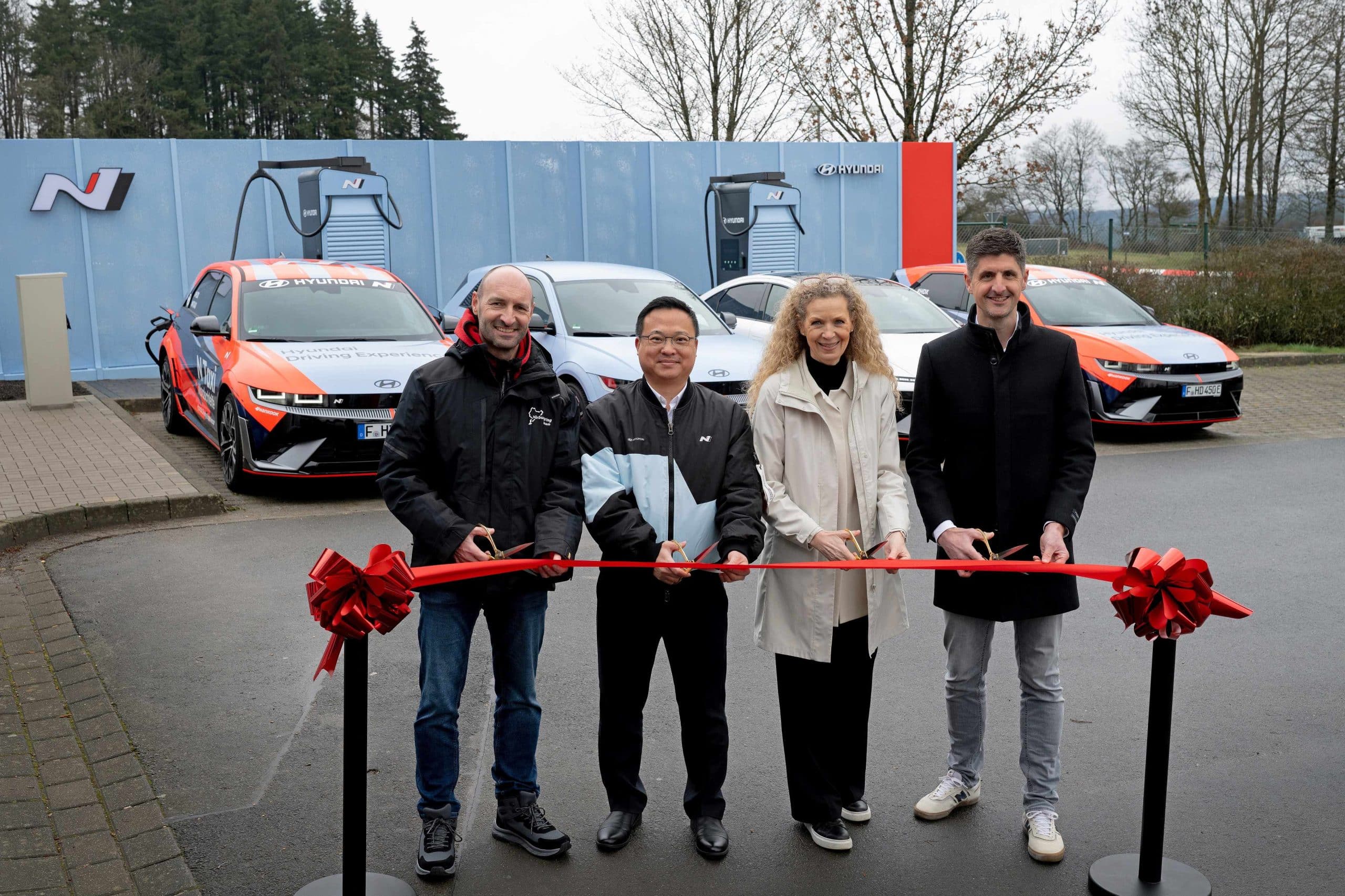 Η Hyundai διαθέτει νέους N Hyper φορτιστές στην πίστα αγώνων του Nürburgring