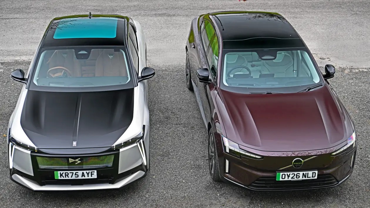 Volvo ES90 vs DS No8: Ηλεκτρικό «ντέρμπι για premium λιμουζίνες»