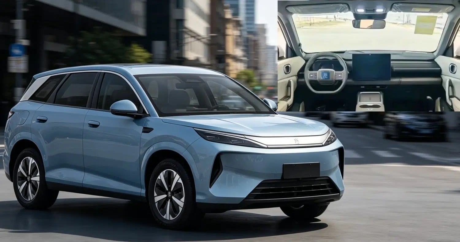 Πρώτες εικόνες από το εσωτερικό του νέου πισωκίνητου BYD Atto 3