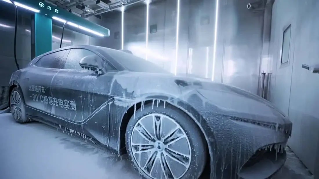 Η BYD παγώνει το Denza Z9GT στους -30°C για 24 ώρες και καταφέρνει να το φορτίσει σε 12' [video]