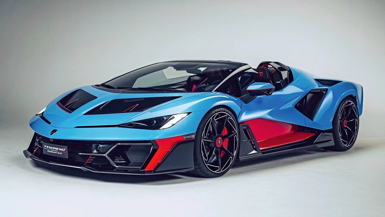 Lamborghini Fenomeno: Ένα ακραίο υβριδικό Roadster με 1.035 PS και τελική 340+