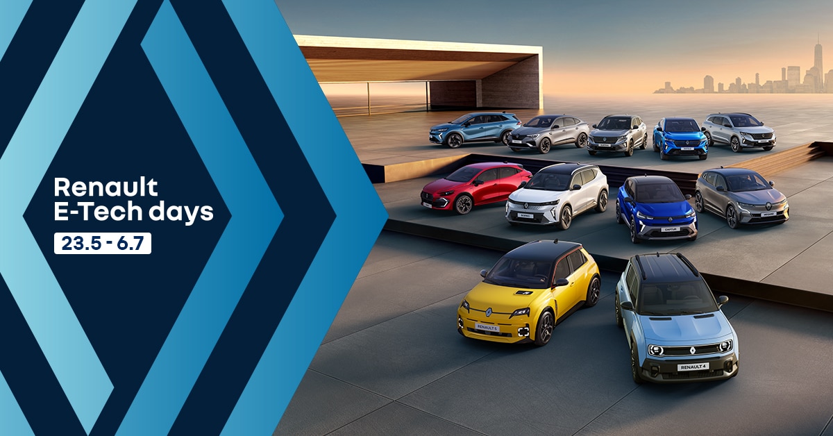 Πανελλαδικό roadshow Renault E-Tech days