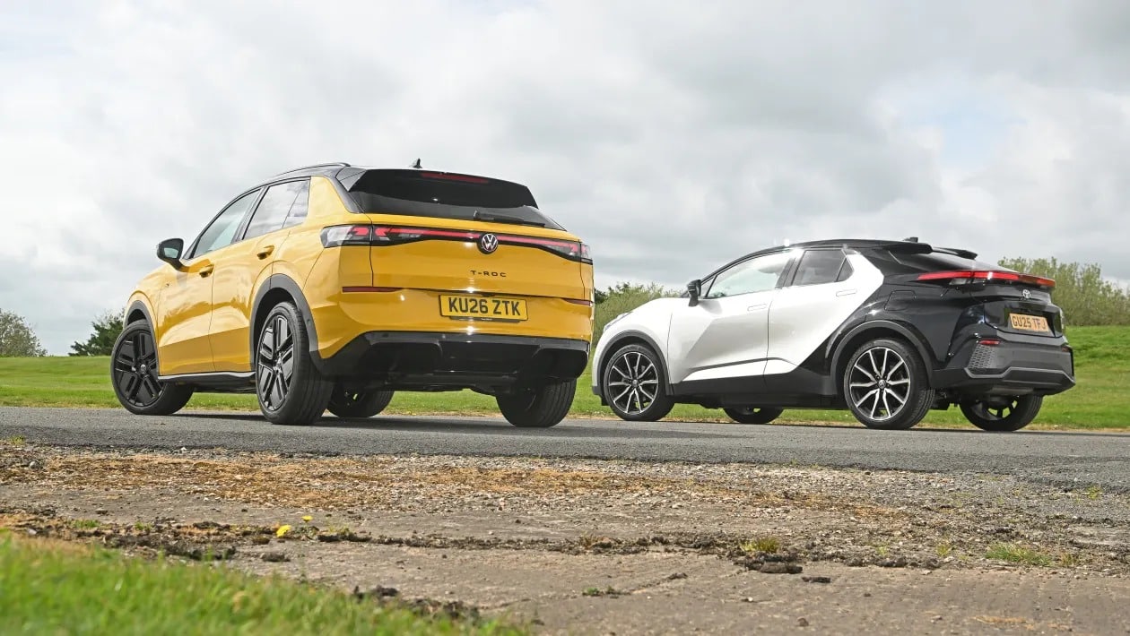 Volkswagen T-Roc vs Toyota C-HR: Η μάχη που αποκαλύπτει τον νέο βασιλιά των compact SUV