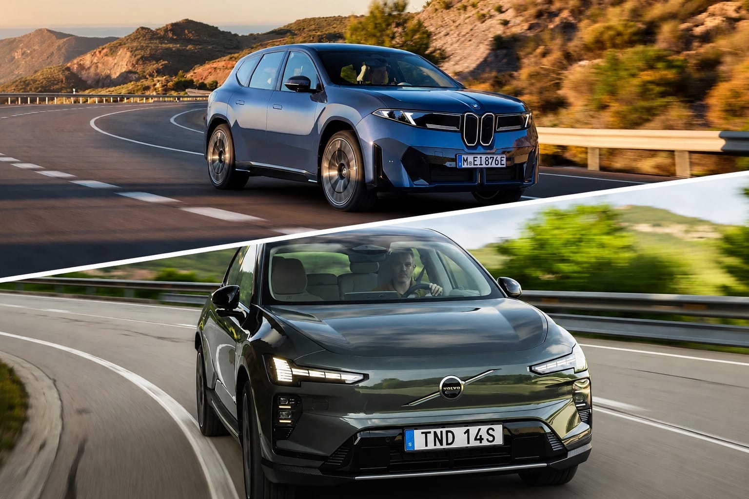 BMW iX3 vs Volvo EX60: Bras de fer κορυφής