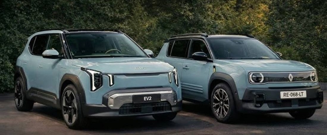 Kia EV2 vs Renault 4 E-Tech: Η μεγάλη μάχη των ηλεκτρικών SUV μόλις ξεκίνησε
