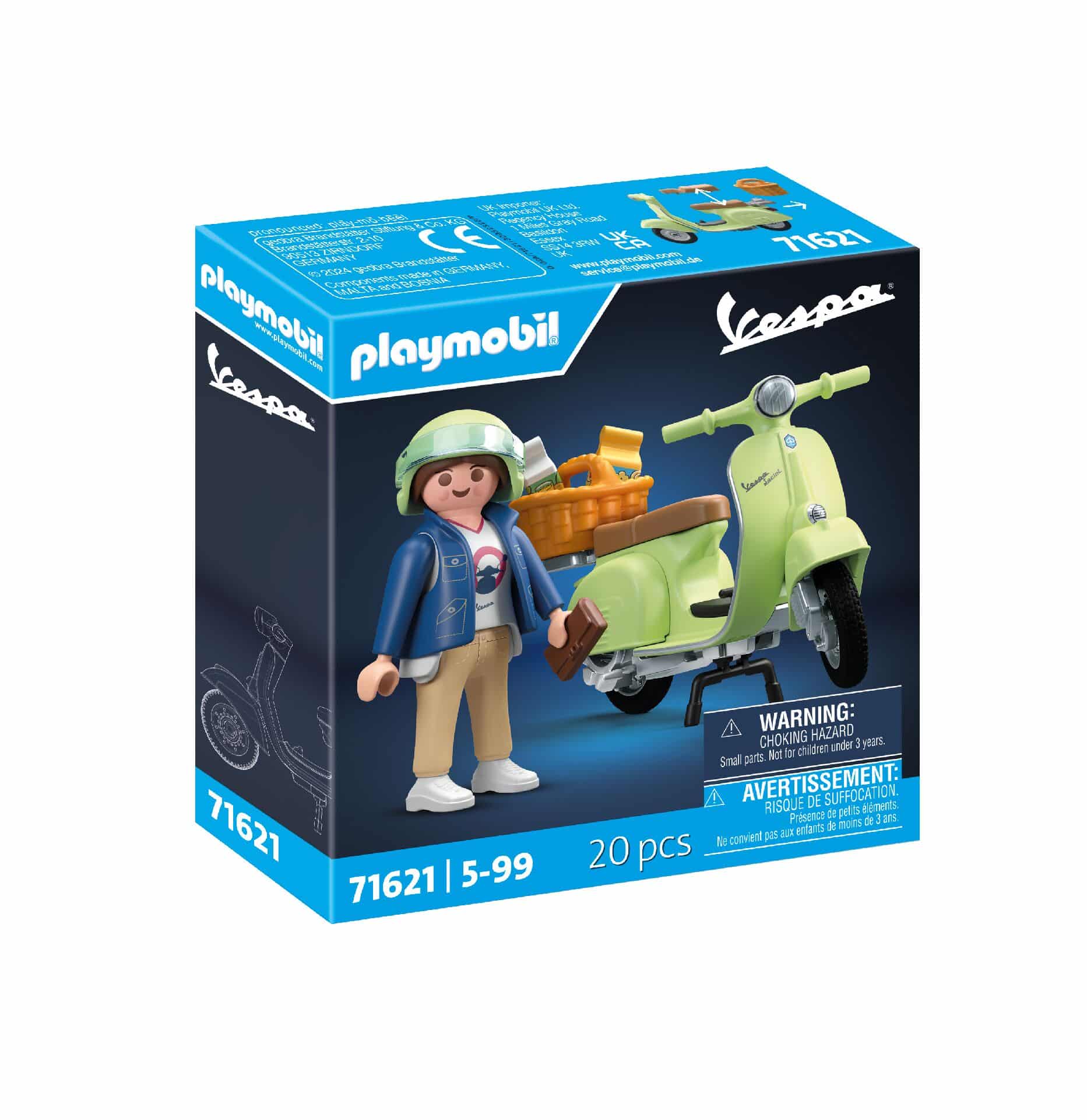 Η PLAYMOBIL γιορτάζει τα 80ά γενέθλια της VESPA