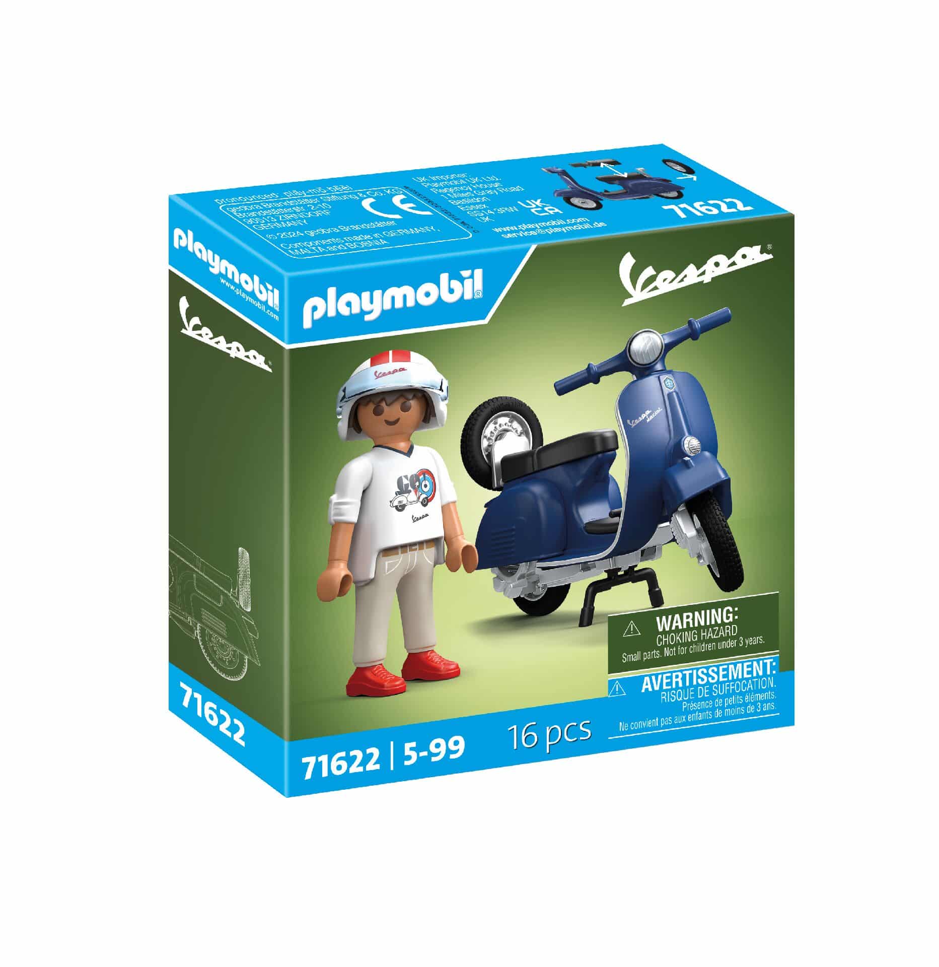 Η PLAYMOBIL γιορτάζει τα 80ά γενέθλια της VESPA