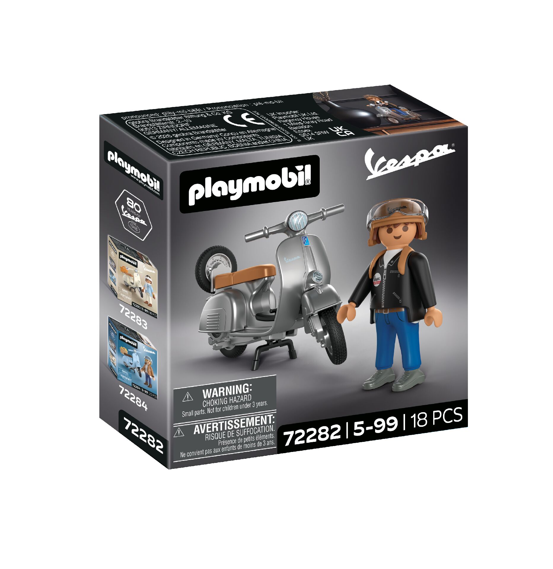 Η PLAYMOBIL γιορτάζει τα 80ά γενέθλια της VESPA