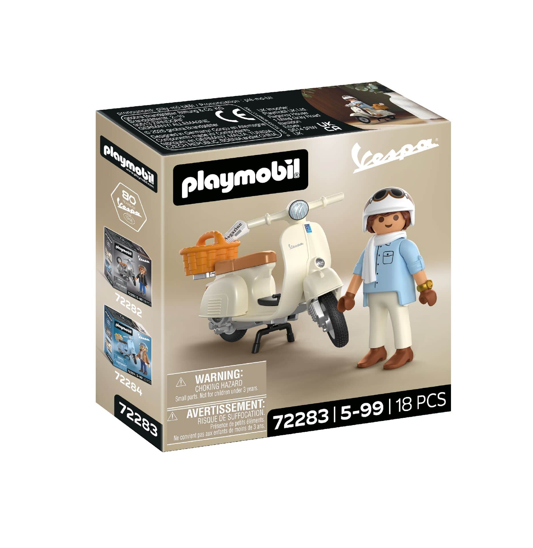 Η PLAYMOBIL γιορτάζει τα 80ά γενέθλια της VESPA