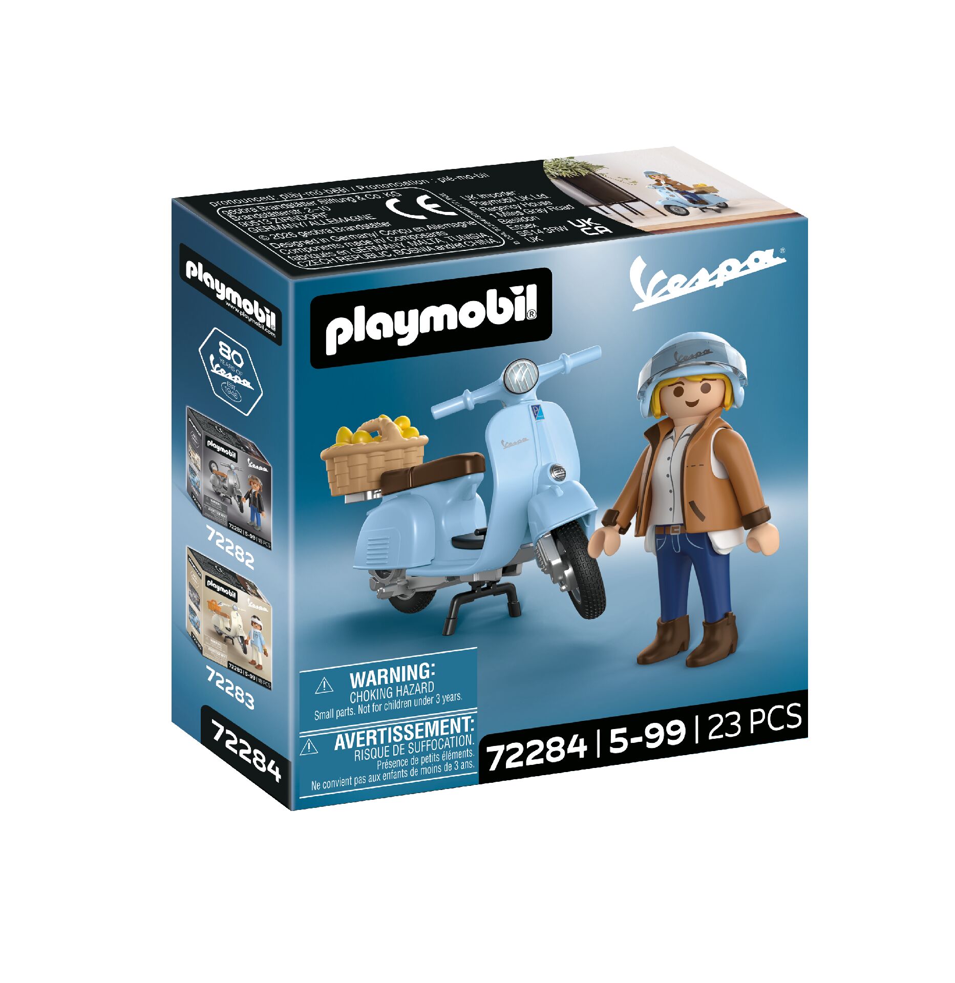 Η PLAYMOBIL γιορτάζει τα 80ά γενέθλια της VESPA