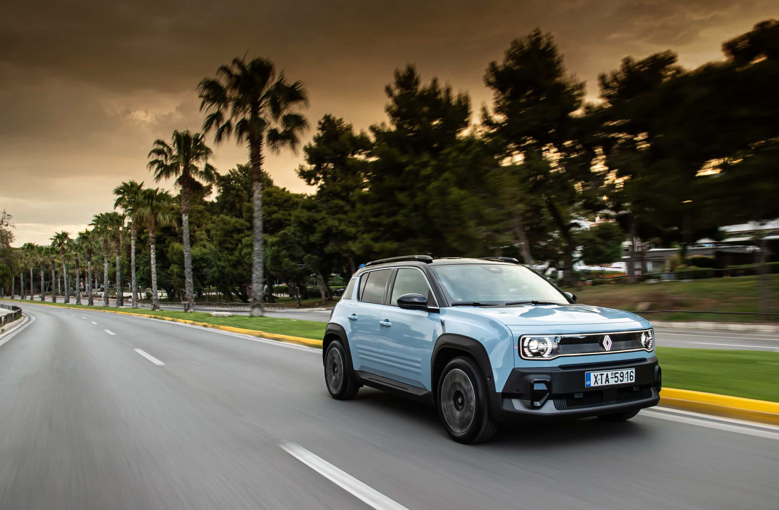Renault 4 E-Tech: Το «blue jean» επιστρέφει ως ηλεκτρικό