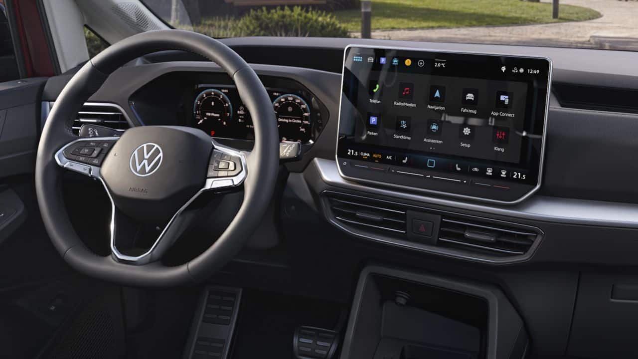 Volkswagen Caddy 2027: Νέα σχεδίαση, μεγαλύτερη οθόνη και πλήρως ανανεωμένο εσωτερικό