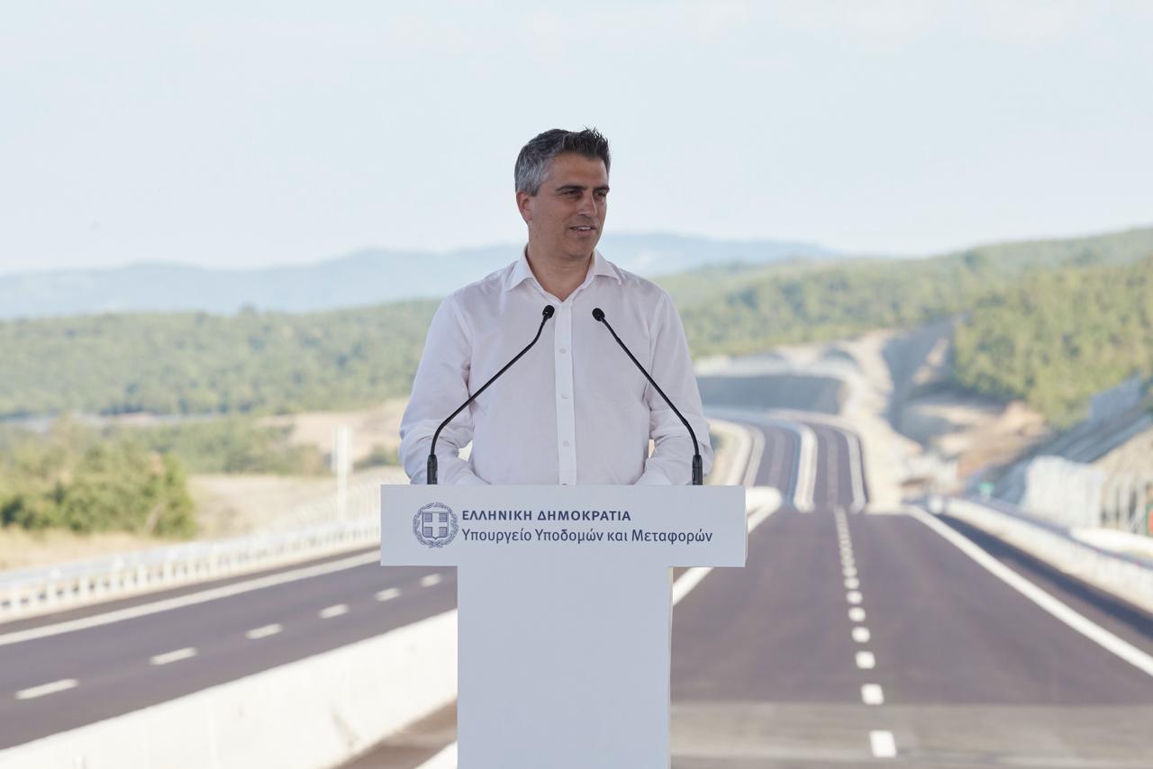 Εγκαίνια του Βόρειου Τμήματος του Αυτοκινητοδρόμου Κεντρικής Ελλάδας (Ε65)