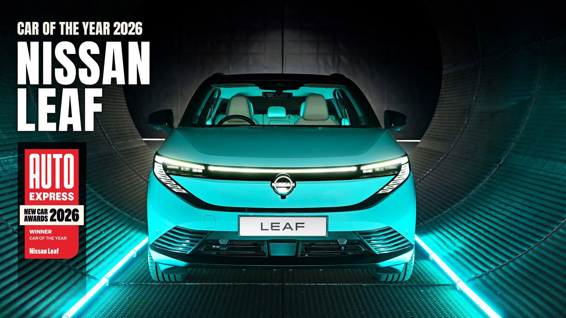 Το νέο Nissan LEAF κατακτά τον τίτλο «Car of the Year 2026» από το Auto Express