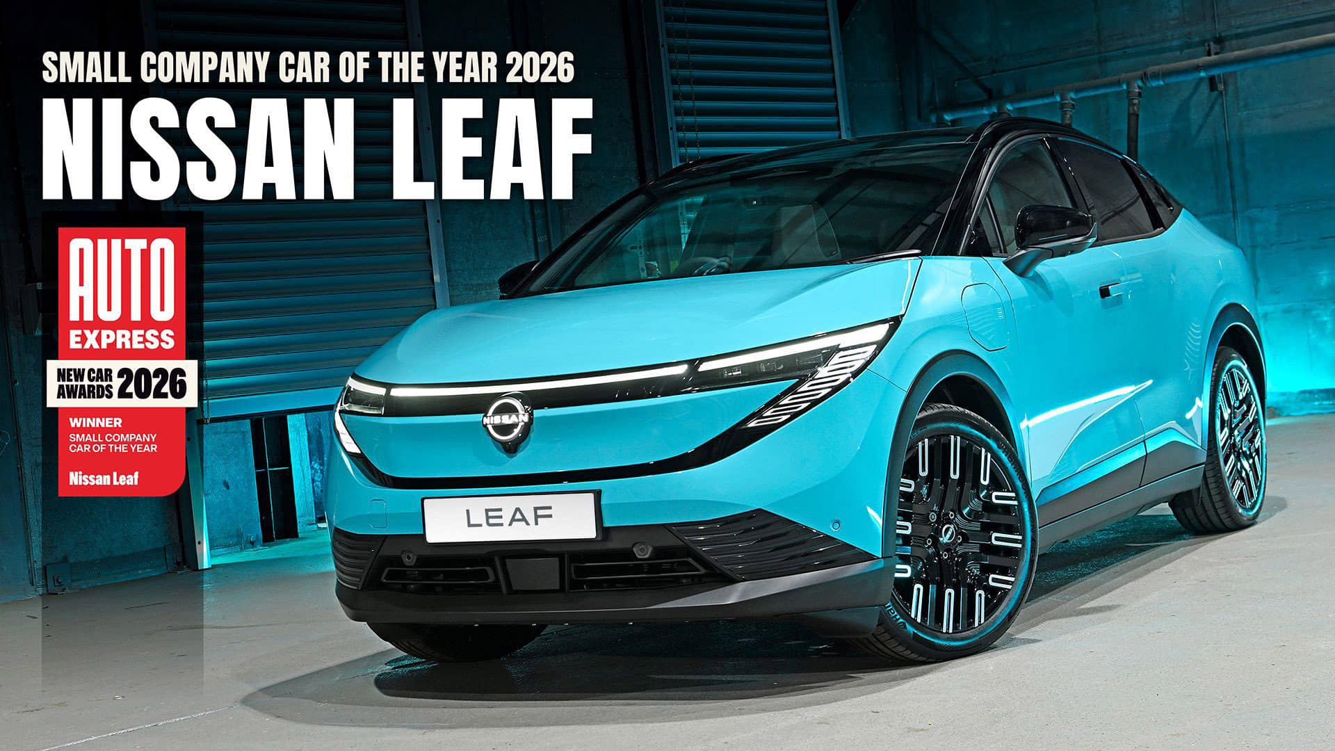 Το νέο Nissan LEAF κατακτά τον τίτλο «Car of the Year 2026» από το Auto Express